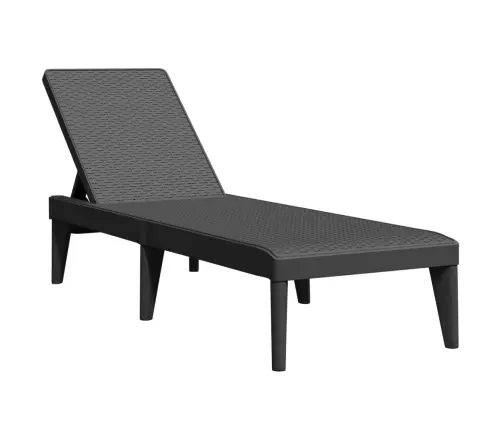 Sauļošanās Zvilnis, 186X60X29 Cm, Antracītpelēks, Pp Vidaxl Sauļošanās Zvilnis, 186X60X29 Cm, Antracītpelēks, Pp Vidaxl