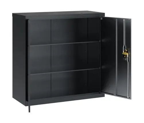 Dokumentu Skapis, Pelēks, 90X40X90 Cm, Tērauds Vidaxl Dokumentu Skapis, Pelēks, 90X40X90 Cm, Tērauds Vidaxl