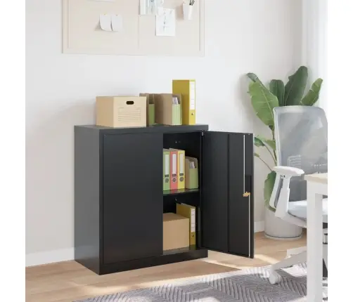 Spintelė Dokumentams, Antracito Spalvos, 79X40X90cm Plienas