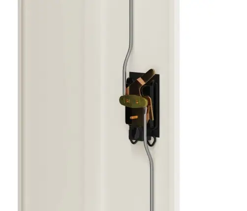 Biroja Skapis, 90X40X105 Cm, Balts, Tērauds Vidaxl