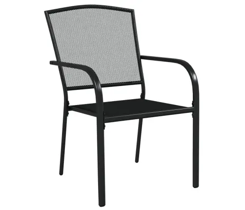 5-Daļīgs Dārza Mēbeļu Komplekts, Antracītpelēks Tērauds Vidaxl