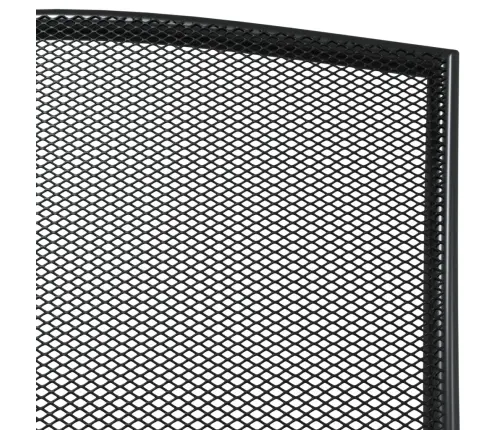 9-Daļīgs Dārza Mēbeļu Komplekts, Antracītpelēks, Tērauds Vidaxl