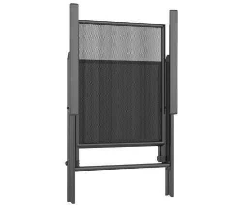 Sodo Valgomojo Baldų Komplektas, 3 Dalių, Antracito, Plienas