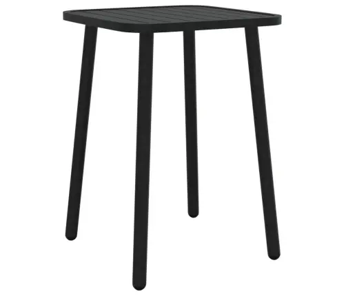 3-Daļīgs Dārza Mēbeļu Komplekts, Antracītpelēks, Tērauds Vidaxl