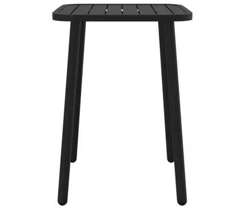 3-Daļīgs Dārza Mēbeļu Komplekts, Antracītpelēks, Tērauds Vidaxl