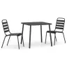 3-Osaline Aia Söögimööbli Komplekt, Antratsiithall, Teras