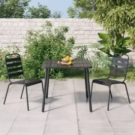 3-Osaline Aia Söögimööbli Komplekt, Antratsiithall, Teras