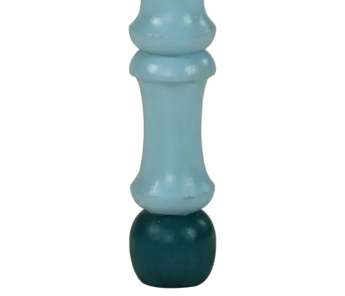 Kafijas Galdiņš, Tirkīza, Apgleznots, Mango Masīvkoks Vidaxl