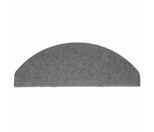 Kāpņu Paklāji, 10 Gab., Pašlīmējoši, 65X22,5X3,5 Cm, Pelēki Vidaxl