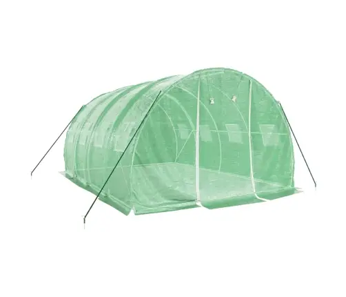 Kasvuhoone Terasraamiga, Roheline, 12 M², 4X3X2 M