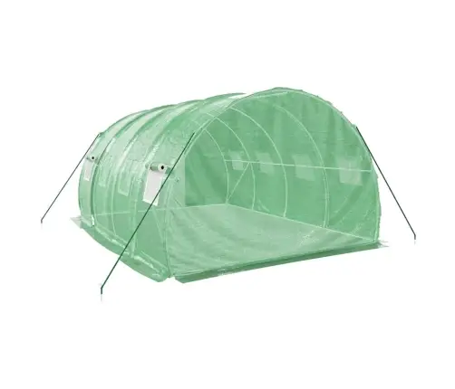 Kasvuhoone Terasraamiga, Roheline, 12 M², 4X3X2 M