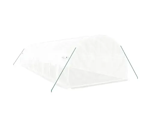 Kasvuhoone Terasraamiga, Valge, 30 M², 10X3X2 M