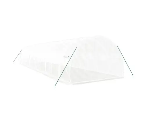 Kasvuhoone Terasraamiga, Valge, 36 M², 12X3X2 M