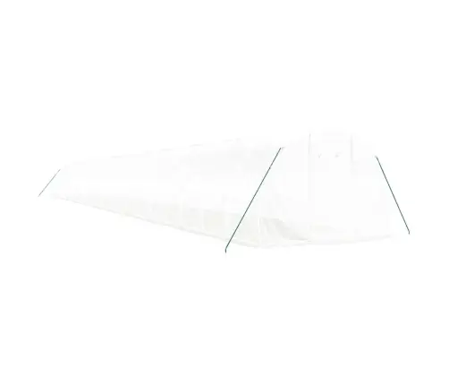 Kasvuhoone Terasraamiga, Valge, 66 M², 22X3X2 M