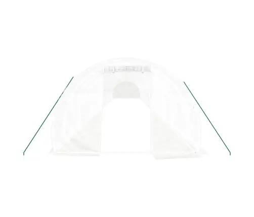 Kasvuhoone Terasraamiga, Valge, 66 M², 22X3X2 M