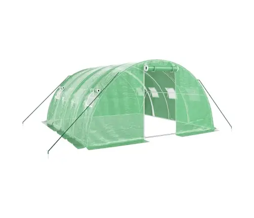 Kasvuhoone Terasraamiga, Roheline, 16 M², 4X4X2 M