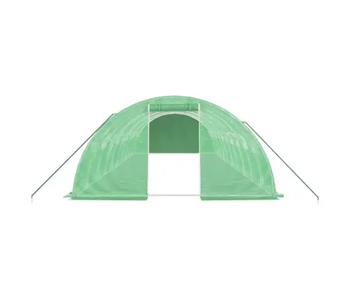 Siltumnīca Ar Tērauda Rāmi, Zaļa, 40 M², 10X4X2 M Vidaxl