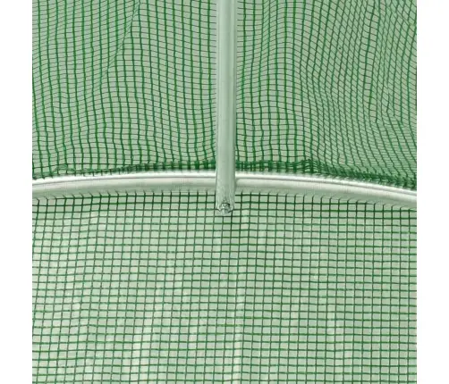 Siltumnīca Ar Tērauda Rāmi, Zaļa, 40 M², 10X4X2 M Vidaxl