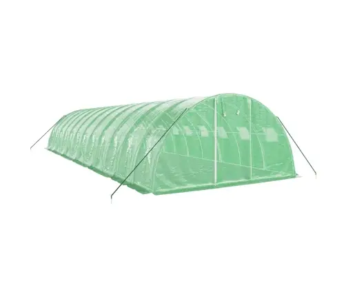 Kasvuhoone Terasraamiga, Roheline, 48 M², 12X4X2 M