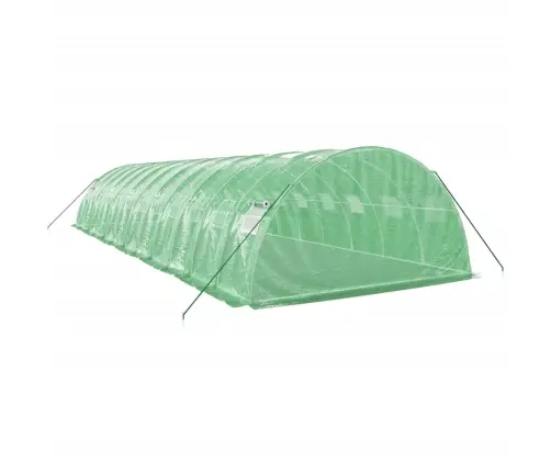 Kasvuhoone Terasraamiga, Roheline, 48 M², 12X4X2 M