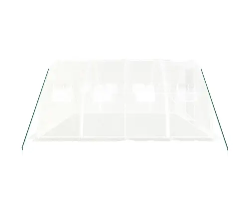 Siltumnīca Ar Tērauda Rāmi, Balta, 16 M², 4X4X2 M Vidaxl