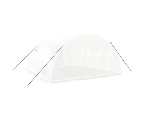 Siltumnīca Ar Tērauda Rāmi, Balta, 16 M², 4X4X2 M Vidaxl