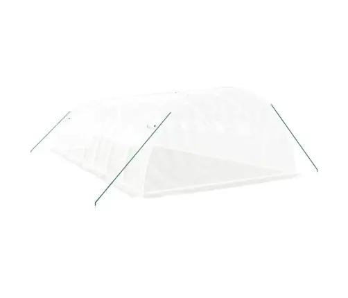 Siltumnīca Ar Tērauda Rāmi, Balta, 32 M², 8X4X2 M Vidaxl