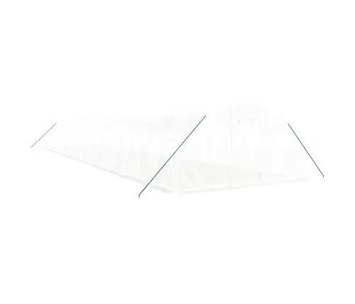 Siltumnīca Ar Tērauda Rāmi, Balta, 72 M², 18X4X2 M Vidaxl