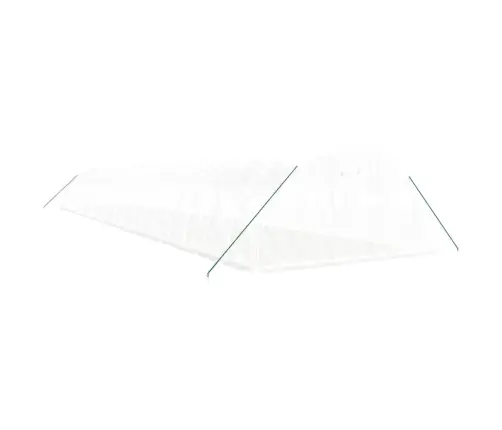 Siltumnīca Ar Tērauda Rāmi, Balta, 80 M², 20X4X2 M Vidaxl