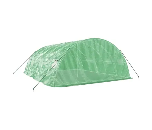 Siltumnīca Ar Tērauda Rāmi, Zaļa, 30 M², 6X5X2,3 M Vidaxl