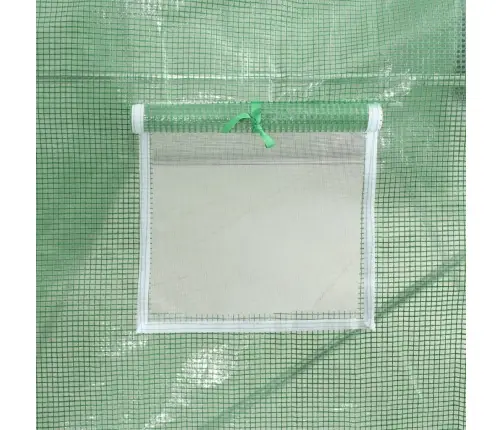 Siltumnīca Ar Tērauda Rāmi, Zaļa, 30 M², 6X5X2,3 M Vidaxl