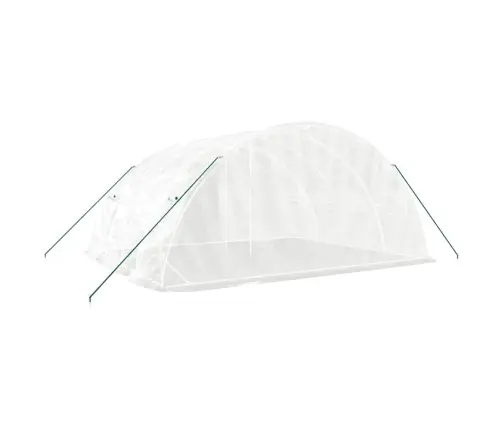 Siltumnīca Ar Tērauda Rāmi, Balta, 20 M², 5X4X2,3 M Vidaxl