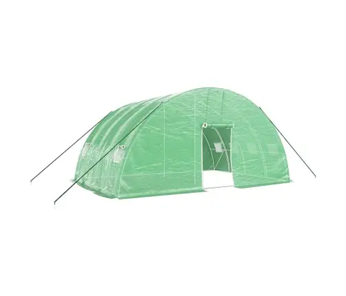 Siltumnīca Ar Tērauda Rāmi, Zaļa, 24 M², 6X4X2,85 M Vidaxl