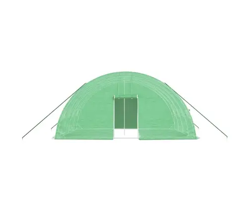 Siltumnīca Ar Tērauda Rāmi, Zaļa, 24 M², 6X4X2,85 M Vidaxl