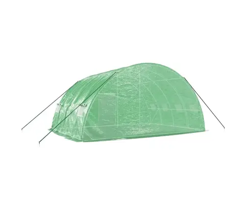 Siltumnīca Ar Tērauda Rāmi, Zaļa, 24 M², 6X4X2,85 M Vidaxl