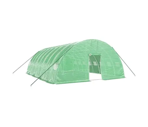 Siltumnīca Ar Tērauda Rāmi, Zaļa, 48 M², 8X6X2,85 M Vidaxl