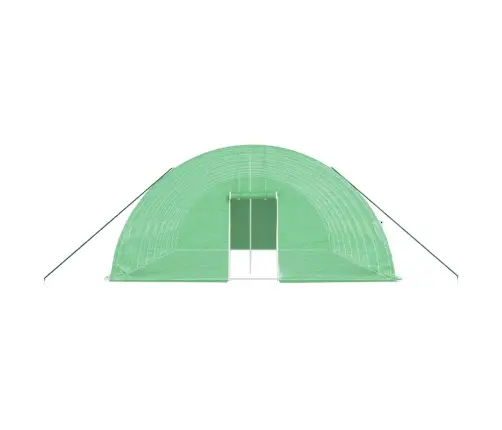 Siltumnīca Ar Tērauda Rāmi, Zaļa, 48 M², 8X6X2,85 M Vidaxl