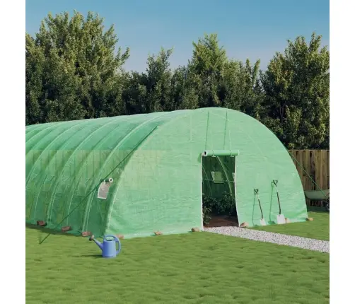 Siltumnīca Ar Tērauda Rāmi, Zaļa, 48 M², 8X6X2,85 M Vidaxl