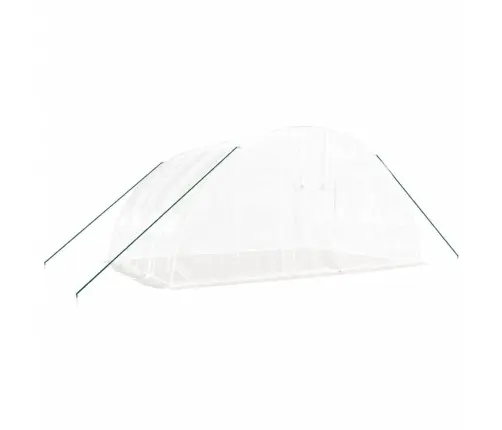 Siltumnīca Ar Tērauda Rāmi, Balta, 24 M², 6X4X2,85 M Vidaxl
