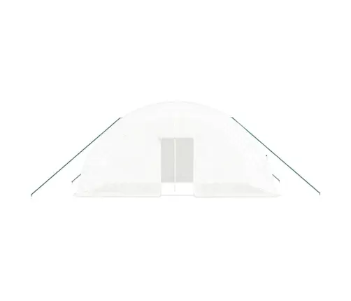 Siltumnīca Ar Tērauda Rāmi, Balta, 24 M², 6X4X2,85 M Vidaxl
