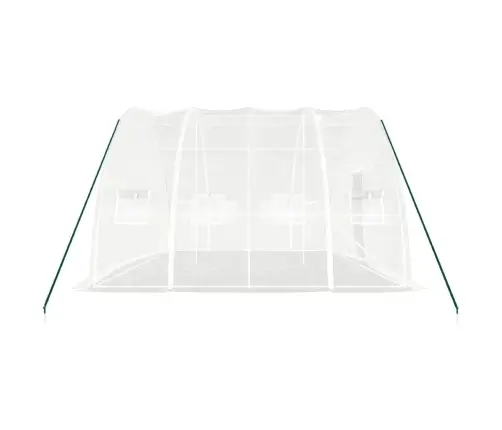 Siltumnīca Ar Tērauda Rāmi, Balta, 24 M², 6X4X2,85 M Vidaxl