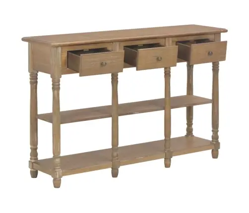 Konsolinis Staliukas, 110X30X76cm Apdirbta Mediena