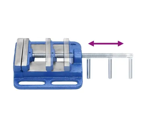 Skrūvspīles, Zilas, Čuguns, 100 Mm Vidaxl