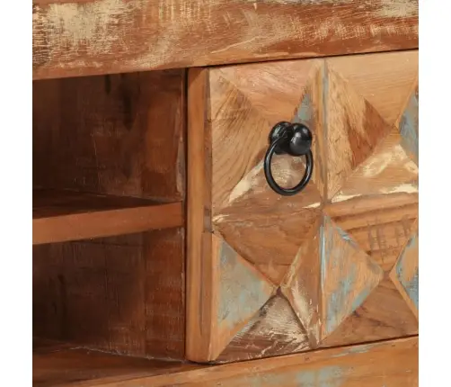 Tv Skapītis, 112X30X45 Cm, Pārstrādāts Masīvkoks Vidaxl