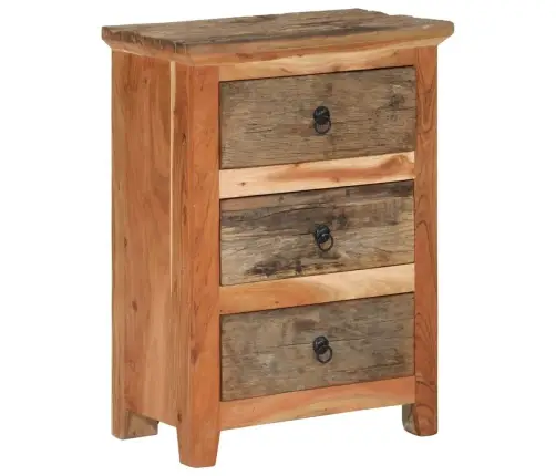 Skapītis, 55X33X75 Cm, Akācijas Masīvkoks Vidaxl