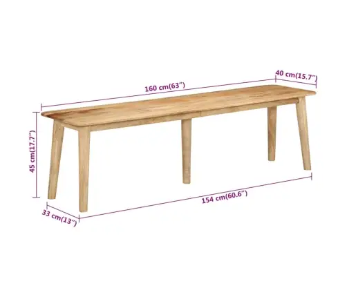 Pink, 160 X 40 X 45 cm Mangopuit