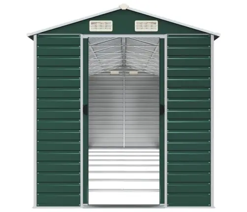 Sodo Pašiūrė, Žalia, 191X725X198cm Galvanizuotas Plienas