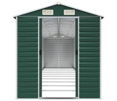 Sodo Pašiūrė, Žalia, 191X895X198cm Galvanizuotas Plienas