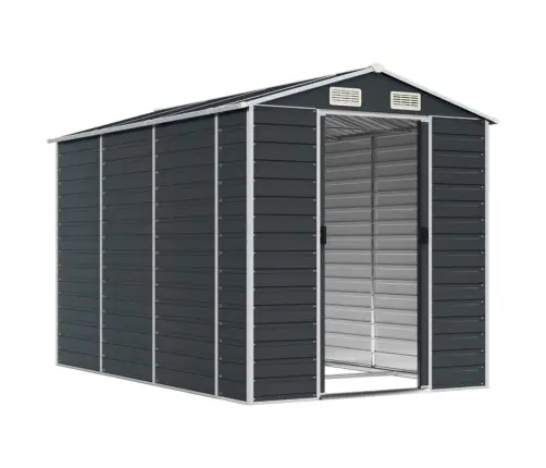 Sodo Pašiūrė, Antracito, 191X300X198cm Galvanizuotas Plienas