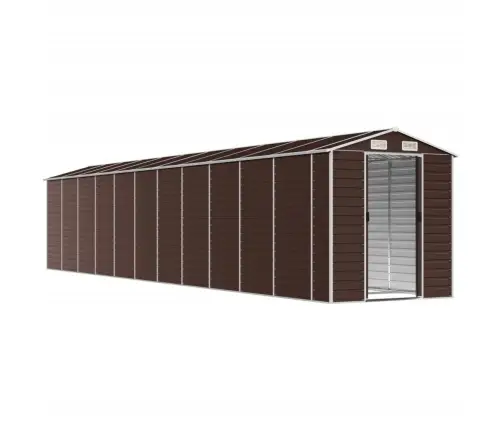 Aiakuur, Pruun, 191X980X198 cm Tsingitud Teras